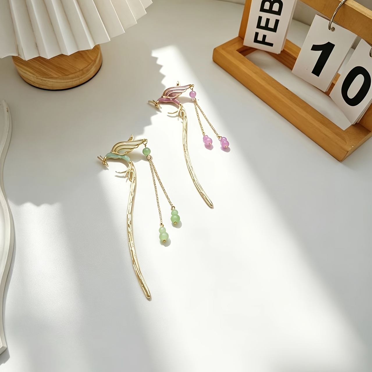 Ethnic And Fashion - 2pcs Fashion Ethnic Style Phoenix Alloy