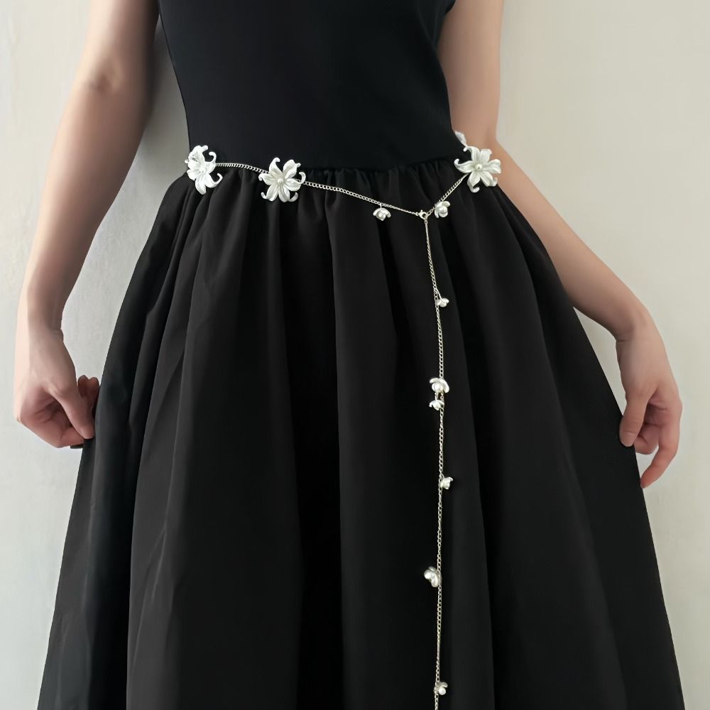 Ethnic Fashion Design - Sexy Silver Waist Chain Accessories Retro