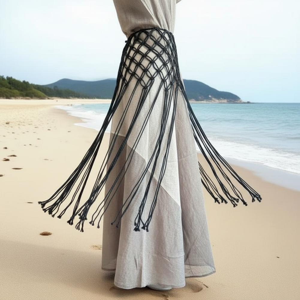 Ethnic Fashion Design - High-end Bohemian Netted Fringe Waistband Decorative