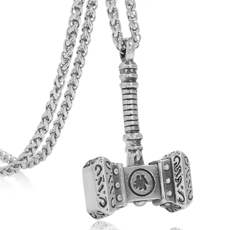 Ethnic Fashion World - Thor Hammer Necklace NORRON Superhero vengers