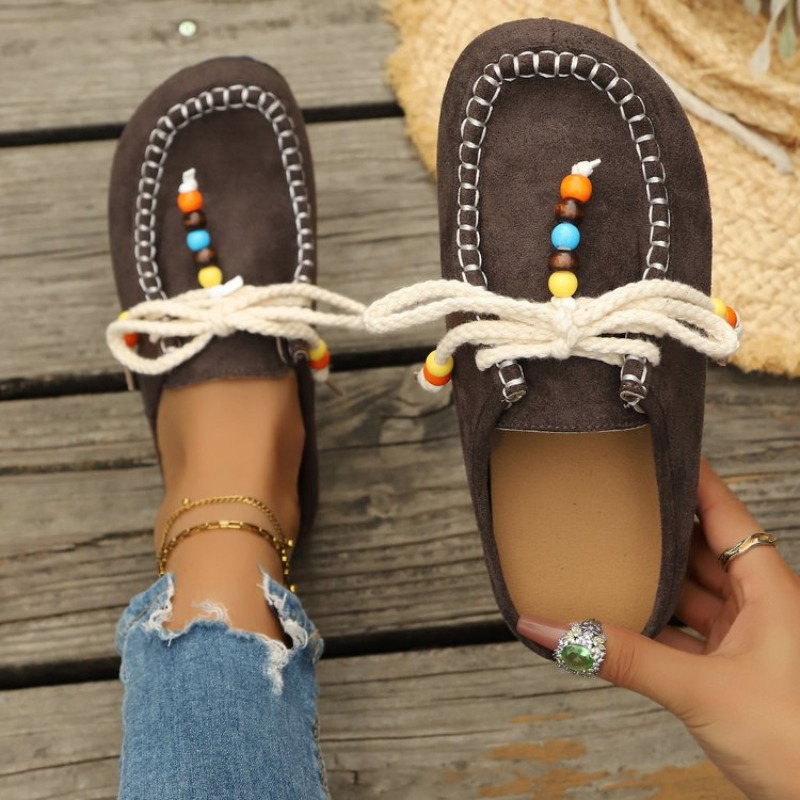 Women 2026 New Slip-On Loafers - Ethnic And Fashion 评论和价格