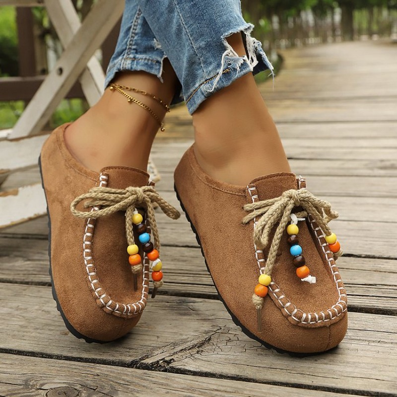 Women 2026 New Slip-On Loafers - Ethnic And Fashion 评论和价格