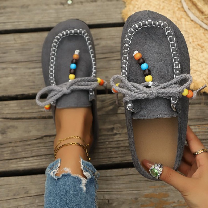 Women 2026 New Slip-On Loafers - Ethnic And Fashion 评论和价格