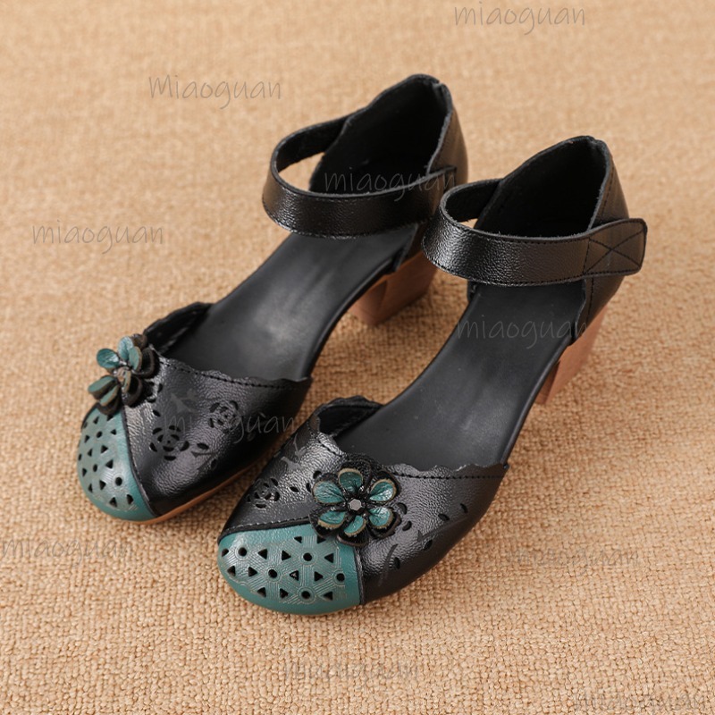 Hollow Out Cover Toe Gladiator - Ethnic And Fashion 评论和价格