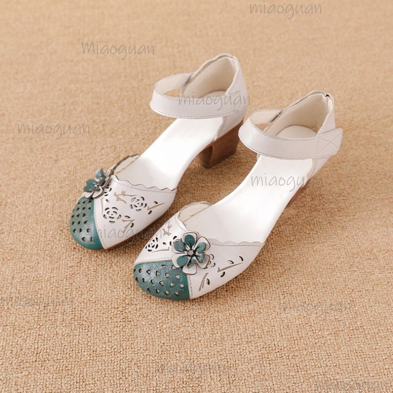 Hollow Out Cover Toe Gladiator - Ethnic And Fashion 评论和价格