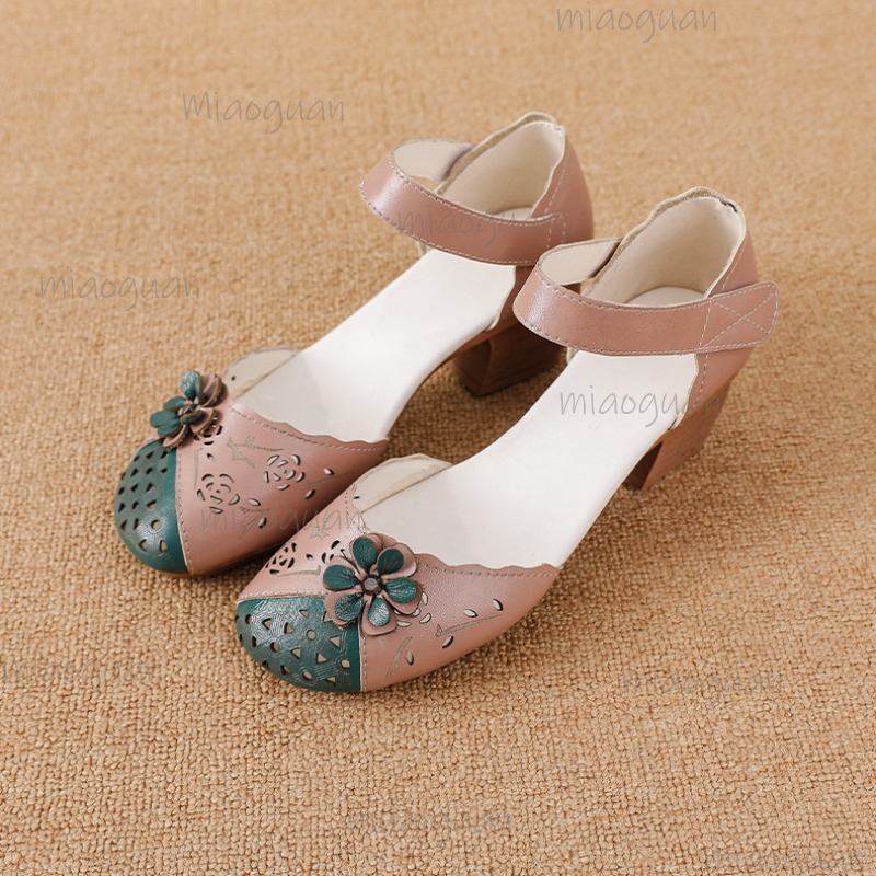 Hollow Out Cover Toe Gladiator - Ethnic And Fashion 评论和价格