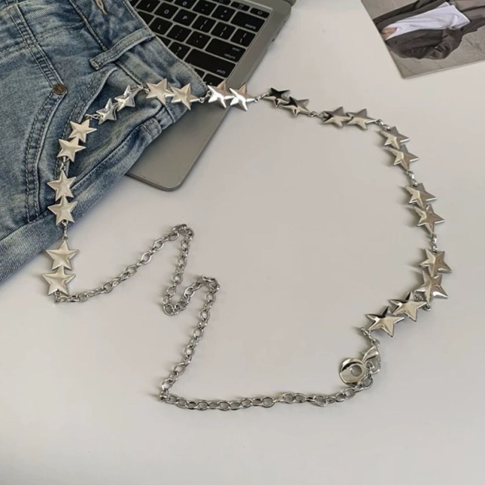 Sexy Silver Waist Chain Access - Ethnic Fashion Design 评论和价格
