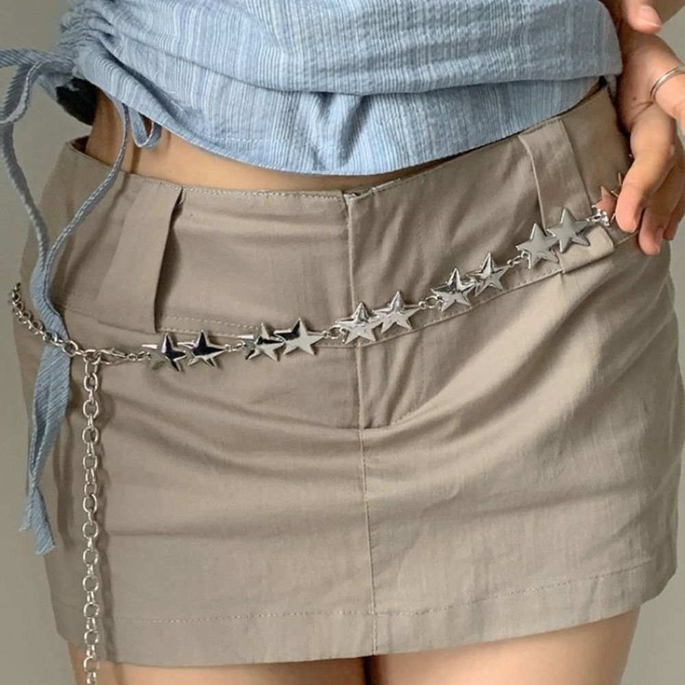 Sexy Silver Waist Chain Access - Ethnic Fashion Design 评论和价格