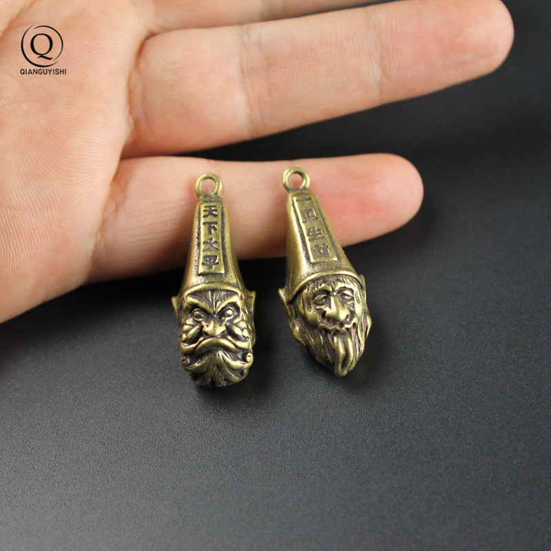 Vintage Solid Brass Chinese Go - Ethnic Fashion World 评论和价格