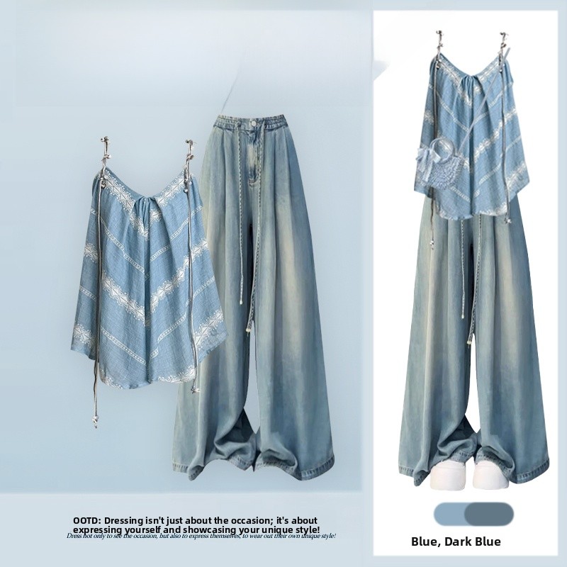 Summer Design Sexy Blue Ethnic - Ethnic Fashion Design 评论和价格
