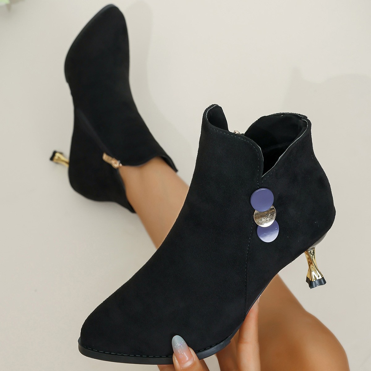 Pointed Toe Ethnic Style Fall/ - New Ethnic Fashion 评论和价格