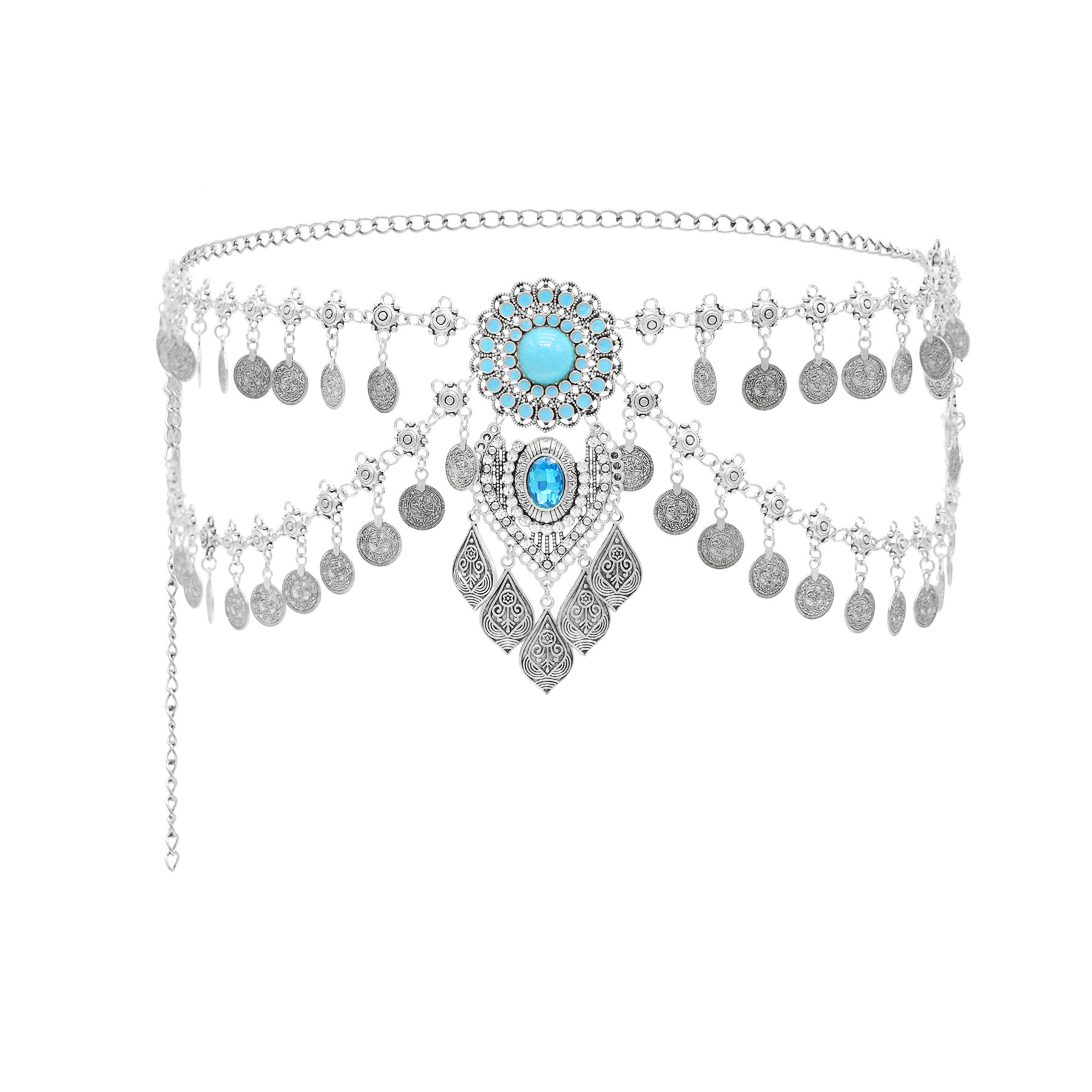 New Bohemian Coin Tassels Faux - New Ethnic Fashion 评论和价格
