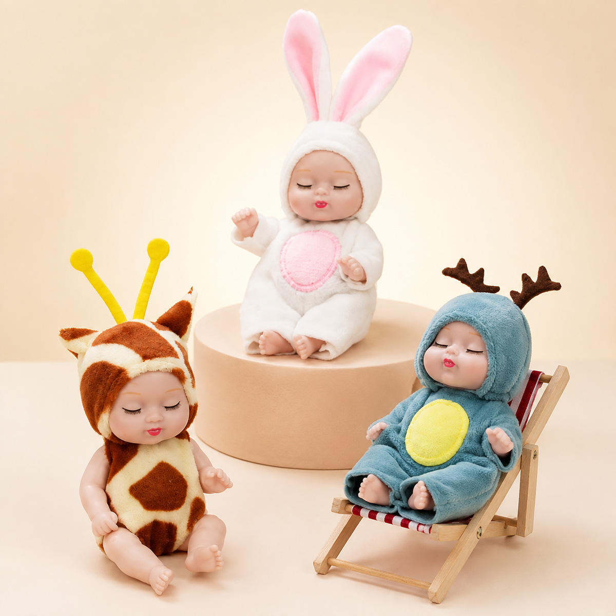 1/6PCS Cute Animal Costume Bab - Ethnic Fashion Design 评论和价格