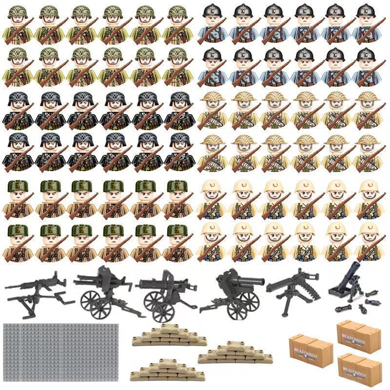 24 Pieces/Batch World War II M - Ethnic Fashion World 评论和价格