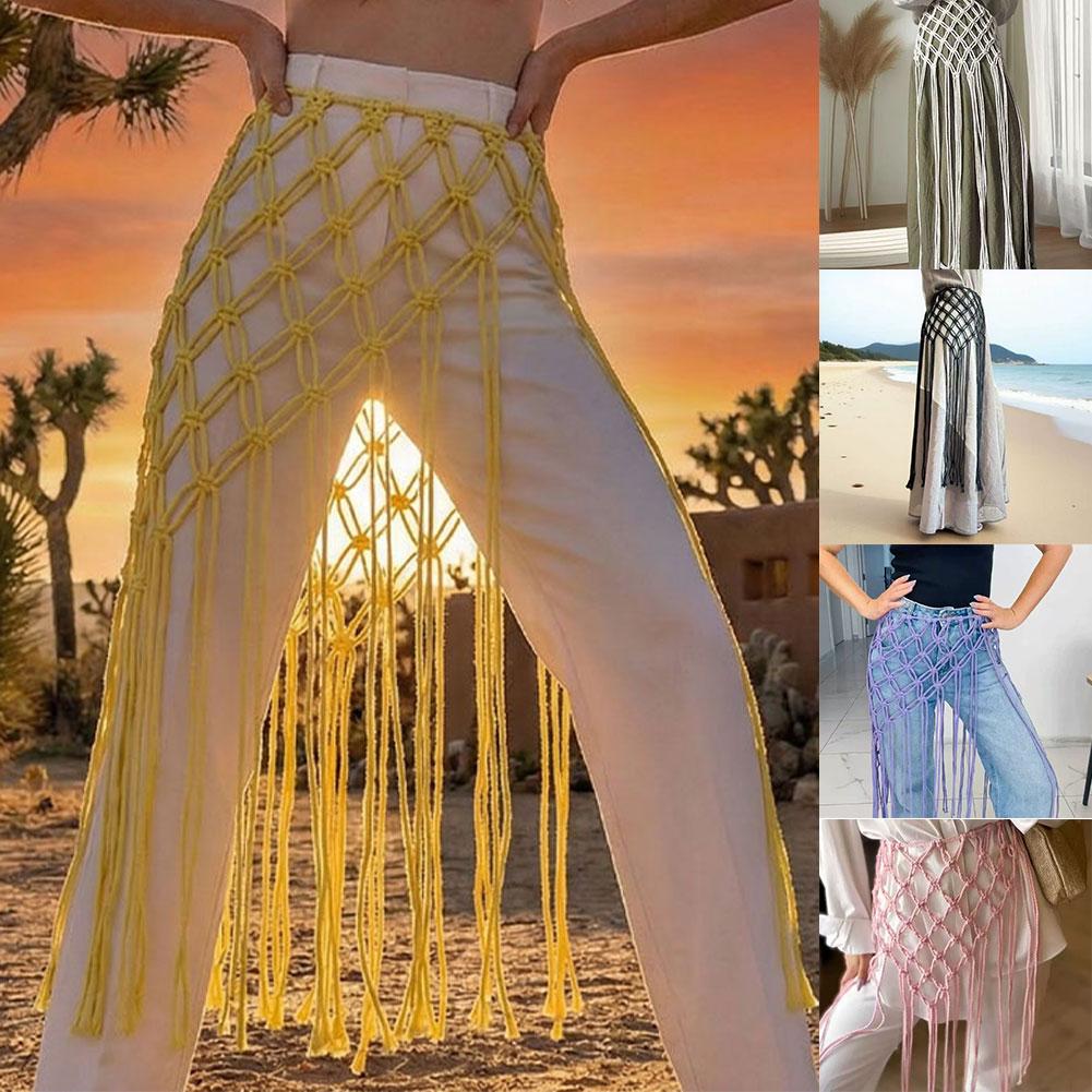 High-end Bohemian Netted Fring - Ethnic Fashion Design 评论和价格