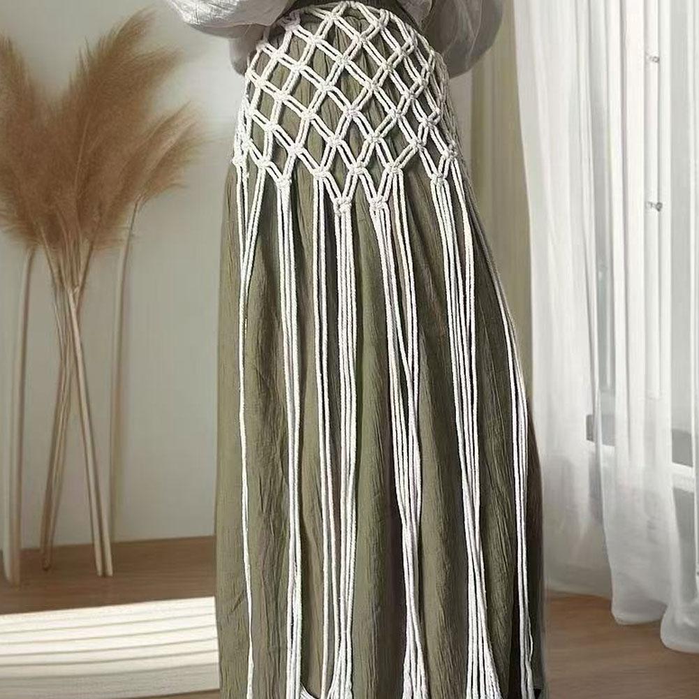 High-end Bohemian Netted Fring - Ethnic Fashion Design 评论和价格