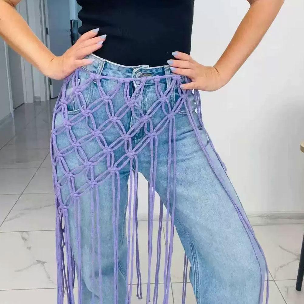 High-end Bohemian Netted Fring - Ethnic Fashion Design 评论和价格